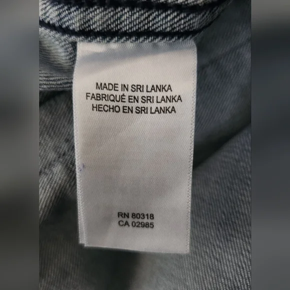 ๐๏ธ Lucky Brand Denim Jacket Size XL - Picture 11 of 15